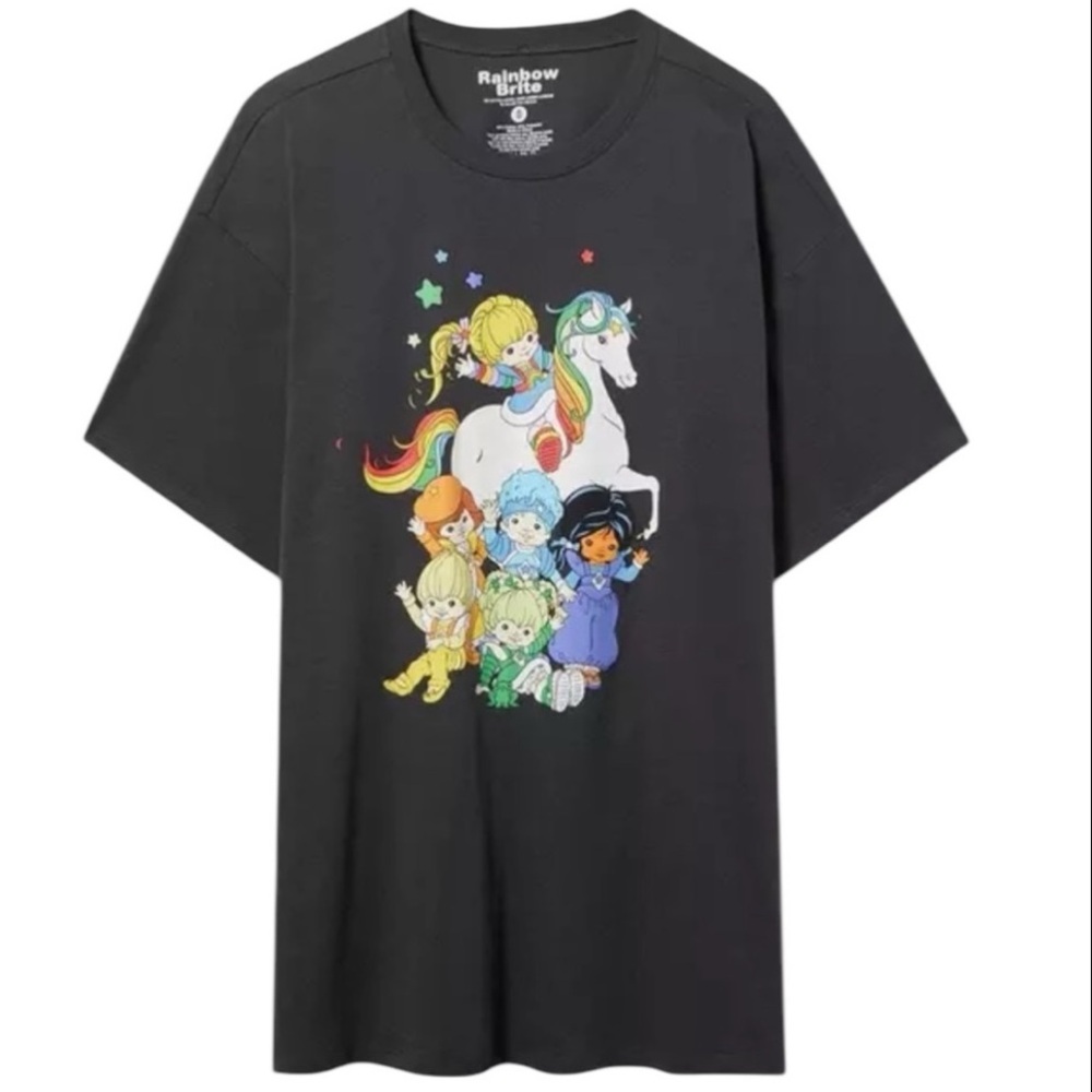 Size 2: Torrid Rainbow Brite Oversized Fit Tunic Tee